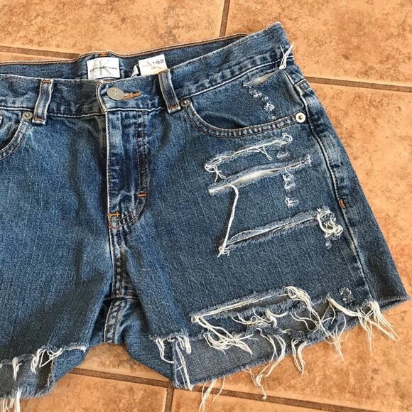 Vintage 4 Calvin Klein True Boot Cut raw hem short low rise - Picture 3 of 6